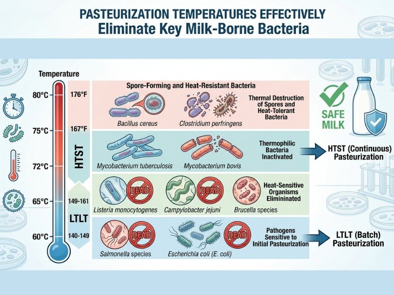 Milk Pasteurization Temperature: How Heat Makes Milk Safe