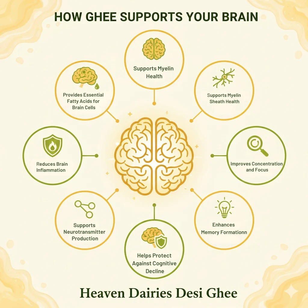 How Desi Ghee Supports Your Brain