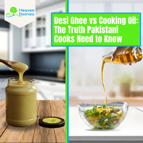 desi ghee vs cooking oil